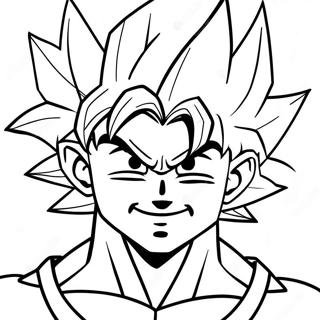 Goku Super Saiyan Transformasie Inkleurblad 8026-2661