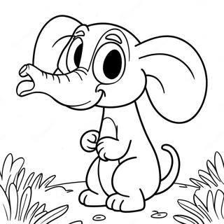 Kleurvolle Horton Hoor N Wie Inkleurblad 80466-22402