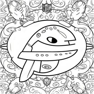 Super Bowl 2024 Spanlogo Inkleurblad 80875-22721