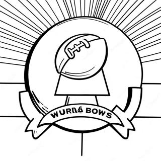 Super Bowl 2024 Spanlogo Inkleurblad 80875-22722