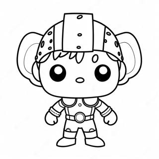 Funko Pop Inkleurbladsye