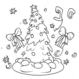 Whoville Kersfeesviering Inkleurblad 81494 23204