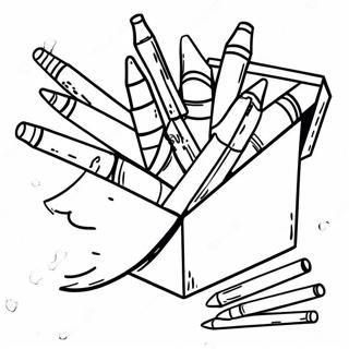 Grappige Kleurpotlood Doos Inkleurblad 81571-23266