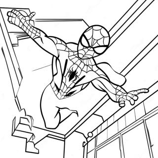 Terugkoms Spiderman Inkleurblad 81672-23336