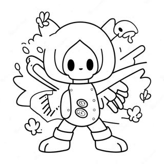 Undertale Inkleurblad 81724-23376