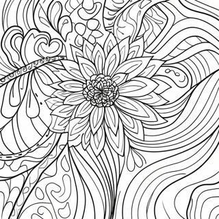 Elegante Fineer Houtkorrel Inkleurblad 82343 23893