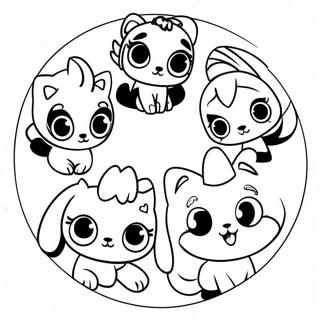 Lps Vriende In N Sirkel Inkleurblad 82422-23959