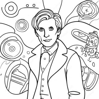 Avontuurlike Dr Wie Inkleurblad 82700-24168