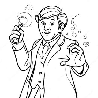 Dr Wie In Aksie Inkleurblad 82702-24173