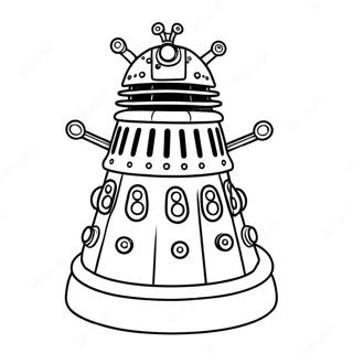 Speelse Dalek Inkleurblad 82703-24177