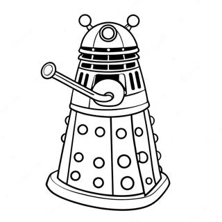 Speelse Dalek Inkleurblad 82703-24178