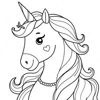 Unicorn Prinses Inkleurblad 82881-24301