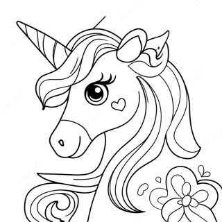 Unicorn Prinses Inkleurblad 82881-24303