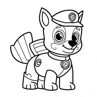 Paw Patrol Inkleurbladsye