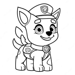 Skye Vlieende Paw Patrol Inkleurblad 829-1457