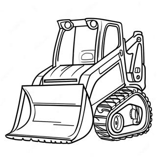 Skid Steer Inkleurbladsye