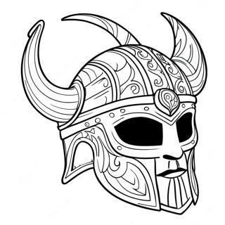 Viking Helm Inkleurblad 83907-25109