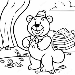 Berenstain Bears Inkleurbladsye