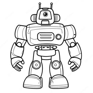 Rescue Bot Inkleurbladsye