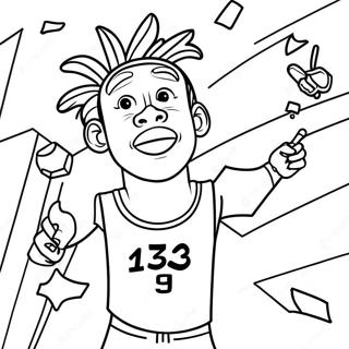 Ja Morant Vier Inkleurblad 85213-26222