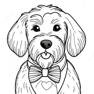 Goudendoodle Inkleurbladsye