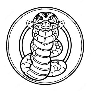 Cobra Kai Inkleurbladsye