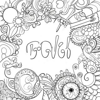 Grappige Volwasse Vloekwoorde Inkleurblad 86134 26932