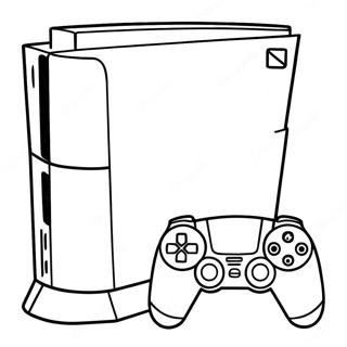 Playstation 5 Konsol Inkleurblad 86311-27070