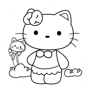 Oulike Hello Kitty En Liewe Daniel Inkleurblad 86568-27273