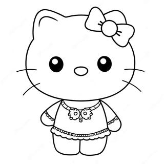 Oulike Hello Kitty En Liewe Daniel Inkleurblad 86568-27274