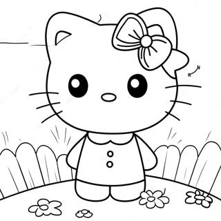 Oulike Hello Kitty En Liewe Daniel Inkleurblad 86568-27275