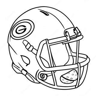 Cartoon Nfl Helm Inkleurblad 86596 27302