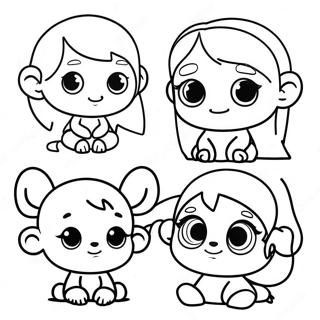 Oulike Avatar Vriende Inkleurblad 86904-27544