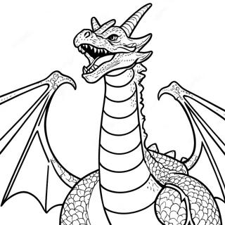 Majestueuse Koning Ghidorah Inkleurblad 86953-27573