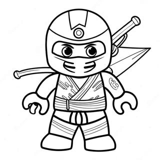 Kai Ninjago Inkleurbladsye