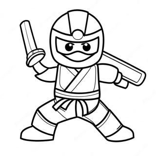 Kai Ninjago In Aksie Inkleurblad 87234 27787