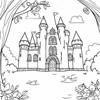 Tradisionele Ierse Kasteel Inkleurblad 87288-27833