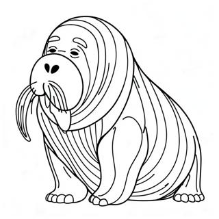 Walrus Inkleurblad 88107-28640