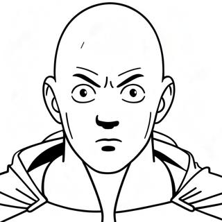 One Punch Man Inkleurblad 88621-29040