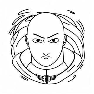 One Punch Man Logo Inkleurblad 88624-29051