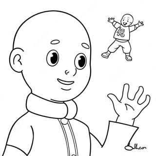 Caillou Inkleurblad 88879-29240