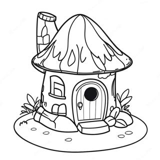 Fairy House Inkleurbladsye