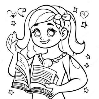 Dork Diaries Inkleurblad 88982-29315