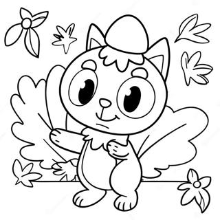 Bluey In N Danksegging Parade Inkleurblad 89012 29351