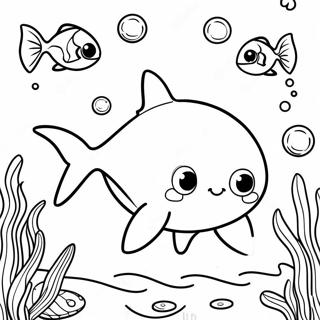 Baby Shark Inkleurbladsye