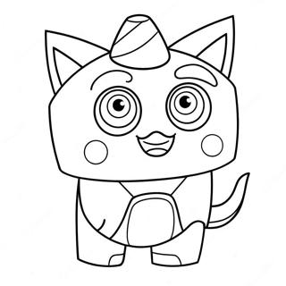 Gelukkige Unikitty Inkleurblad 89369-29618