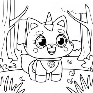 Unikitty In N Magiese Woud Inkleurblad 89372 29632