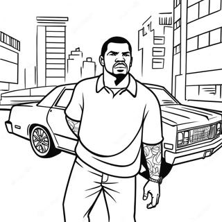 Gta Karakter In Aksie Inkleurblad 89421 29659
