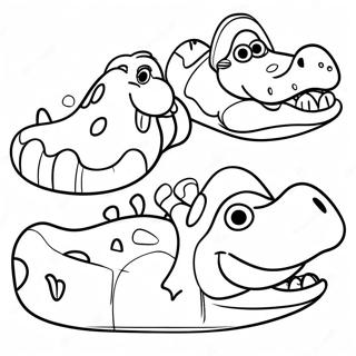 Crocs Inkleurbladsye