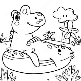 Schattige Crocs In N Tuin Inkleurblad 90224 30289